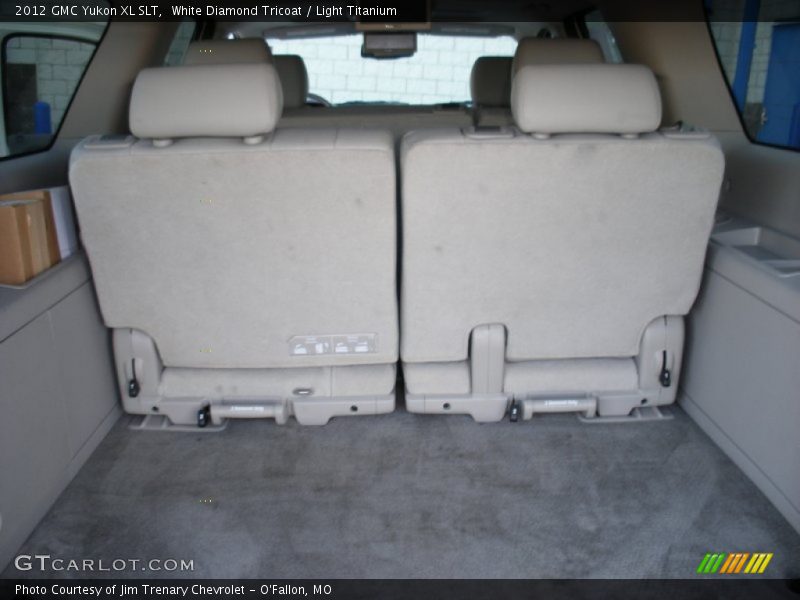 White Diamond Tricoat / Light Titanium 2012 GMC Yukon XL SLT