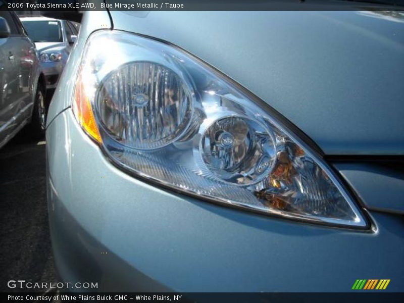 Blue Mirage Metallic / Taupe 2006 Toyota Sienna XLE AWD