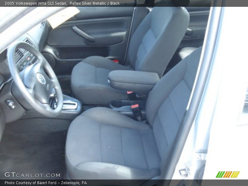 Reflex Silver Metallic / Black 2005 Volkswagen Jetta GLS Sedan