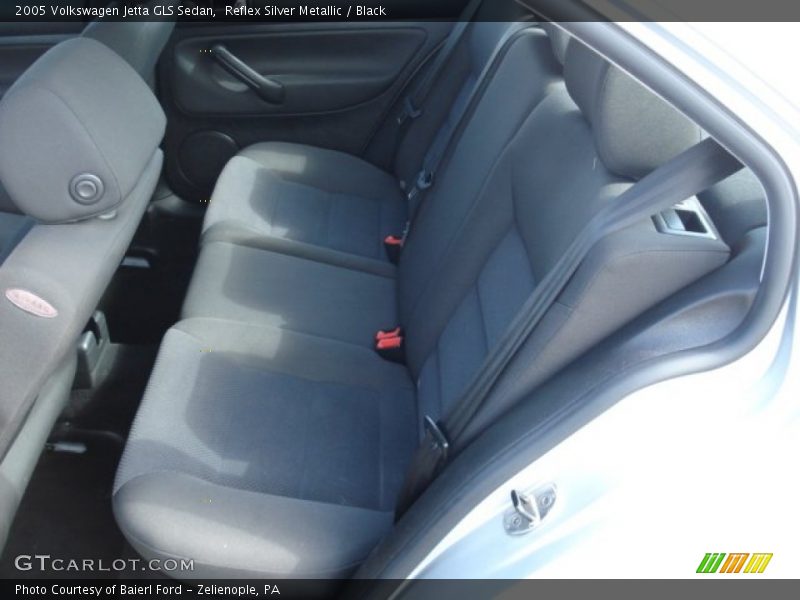 Reflex Silver Metallic / Black 2005 Volkswagen Jetta GLS Sedan