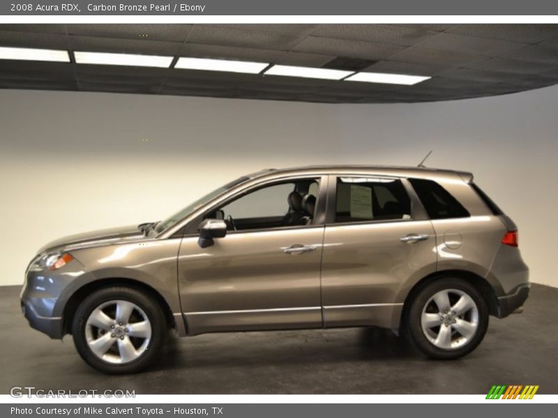 Carbon Bronze Pearl / Ebony 2008 Acura RDX