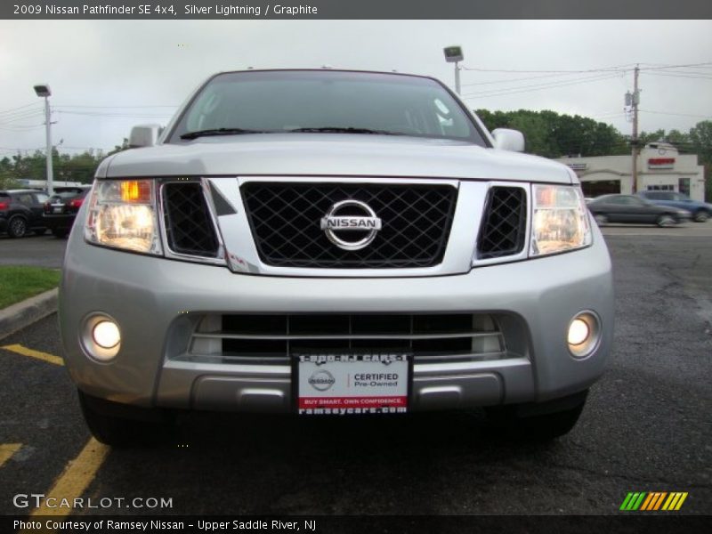 Silver Lightning / Graphite 2009 Nissan Pathfinder SE 4x4