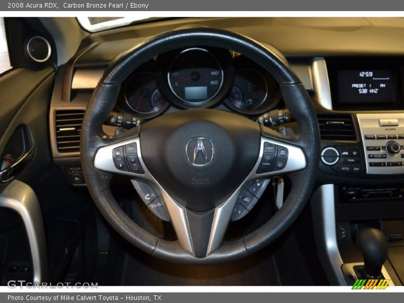 Carbon Bronze Pearl / Ebony 2008 Acura RDX