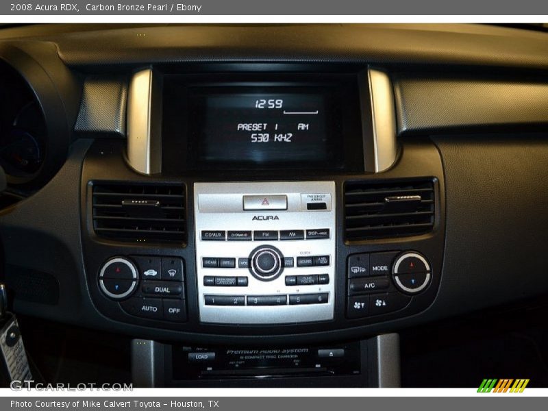 Carbon Bronze Pearl / Ebony 2008 Acura RDX