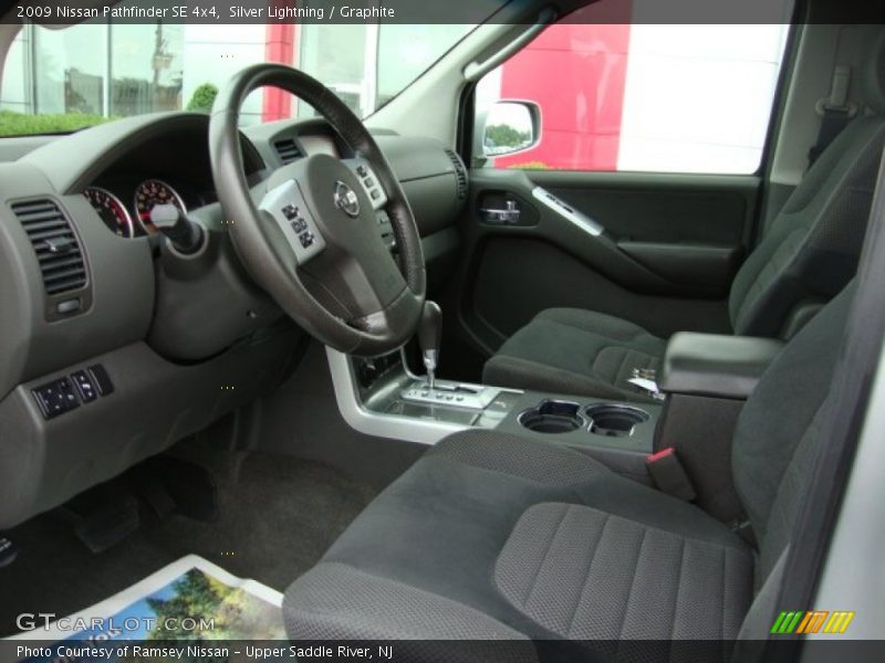 Silver Lightning / Graphite 2009 Nissan Pathfinder SE 4x4