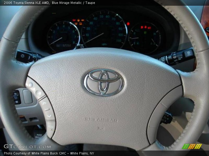 Blue Mirage Metallic / Taupe 2006 Toyota Sienna XLE AWD