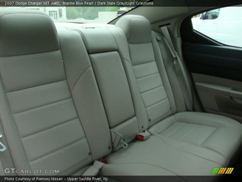 Marine Blue Pearl / Dark Slate Gray/Light Graystone 2007 Dodge Charger SXT AWD