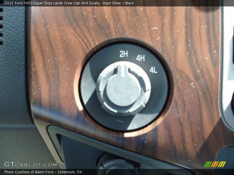 Controls of 2012 F450 Super Duty Lariat Crew Cab 4x4 Dually
