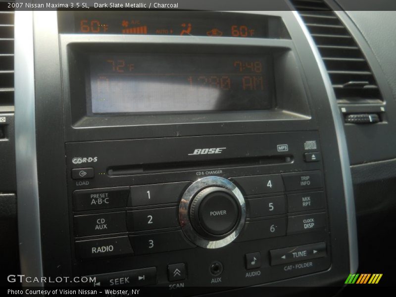 Dark Slate Metallic / Charcoal 2007 Nissan Maxima 3.5 SL