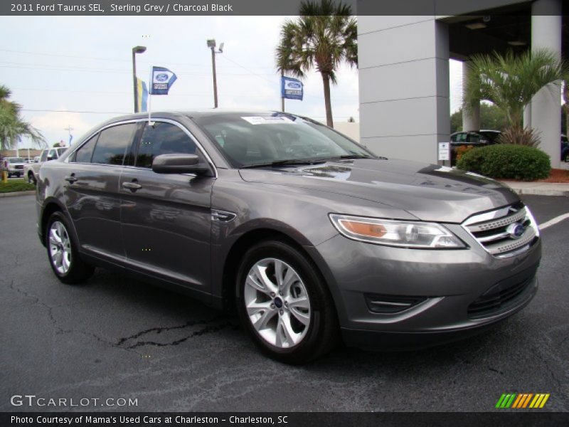 Sterling Grey / Charcoal Black 2011 Ford Taurus SEL