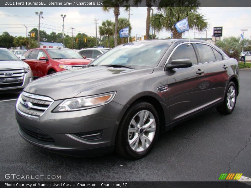 Sterling Grey / Charcoal Black 2011 Ford Taurus SEL