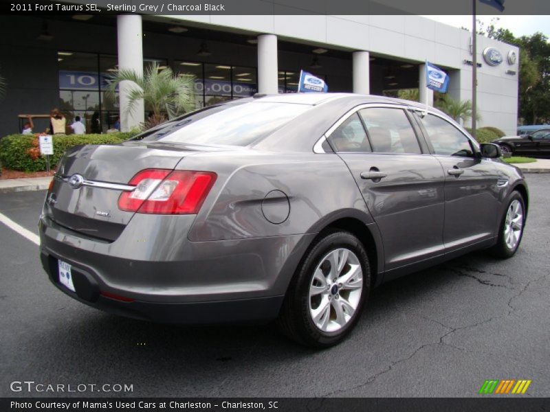 Sterling Grey / Charcoal Black 2011 Ford Taurus SEL