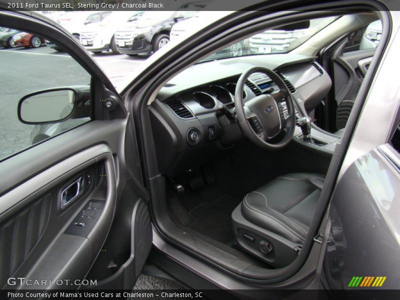 Sterling Grey / Charcoal Black 2011 Ford Taurus SEL