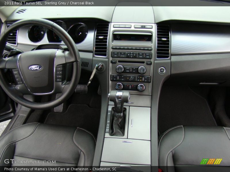 Sterling Grey / Charcoal Black 2011 Ford Taurus SEL