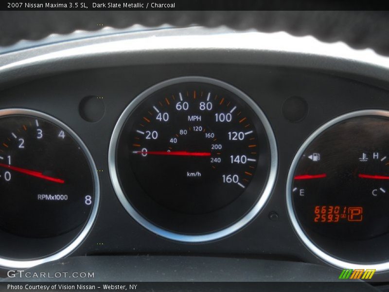 Dark Slate Metallic / Charcoal 2007 Nissan Maxima 3.5 SL