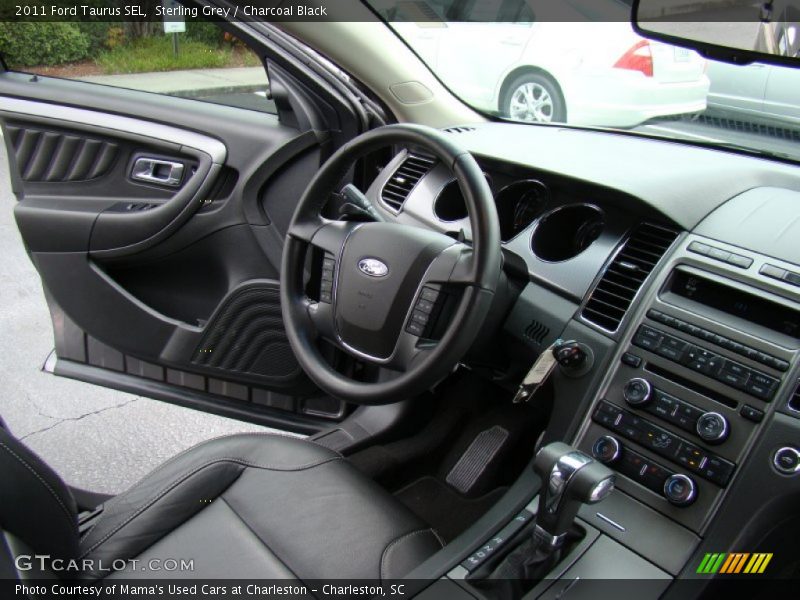 Sterling Grey / Charcoal Black 2011 Ford Taurus SEL