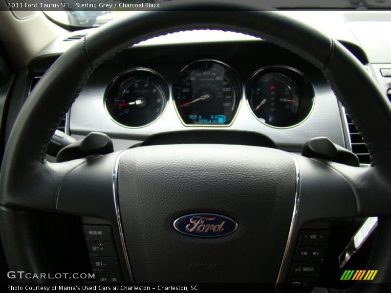 Sterling Grey / Charcoal Black 2011 Ford Taurus SEL