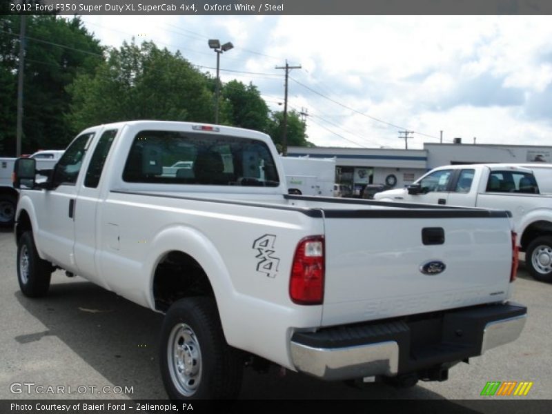 Oxford White / Steel 2012 Ford F350 Super Duty XL SuperCab 4x4
