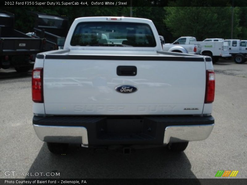 Oxford White / Steel 2012 Ford F350 Super Duty XL SuperCab 4x4
