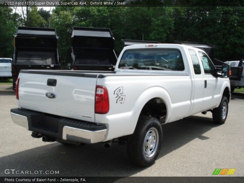 Oxford White / Steel 2012 Ford F350 Super Duty XL SuperCab 4x4