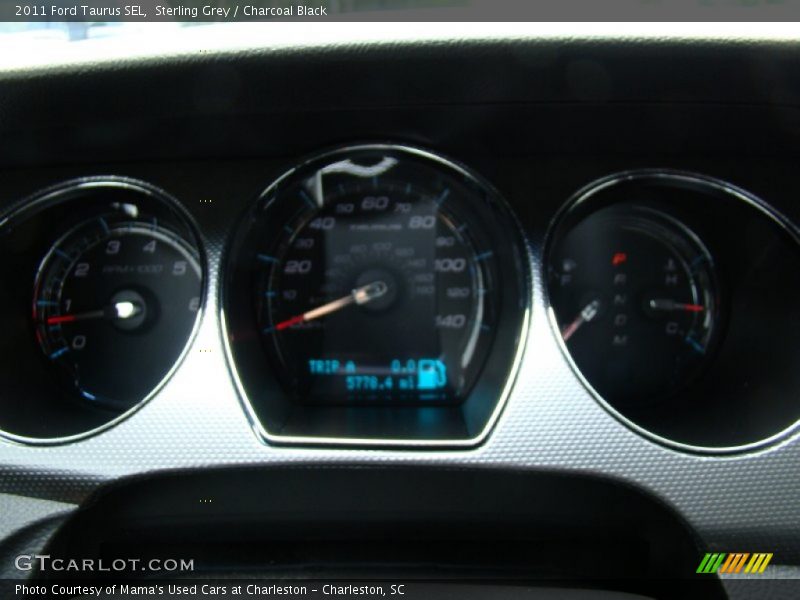 Sterling Grey / Charcoal Black 2011 Ford Taurus SEL
