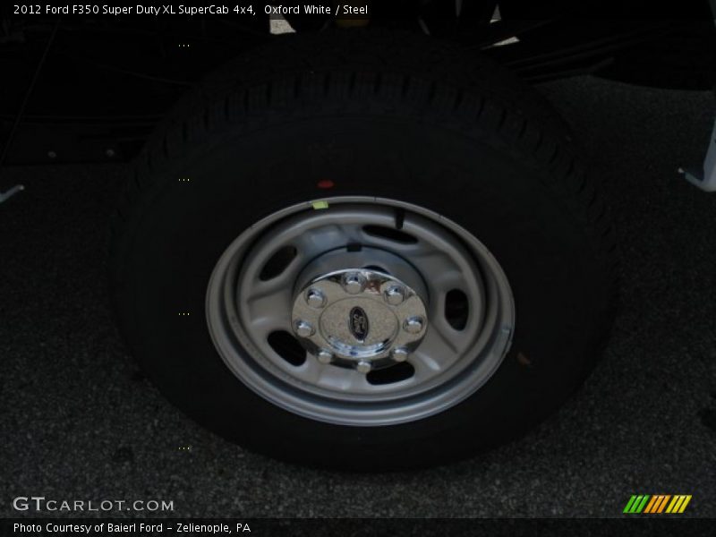 Oxford White / Steel 2012 Ford F350 Super Duty XL SuperCab 4x4