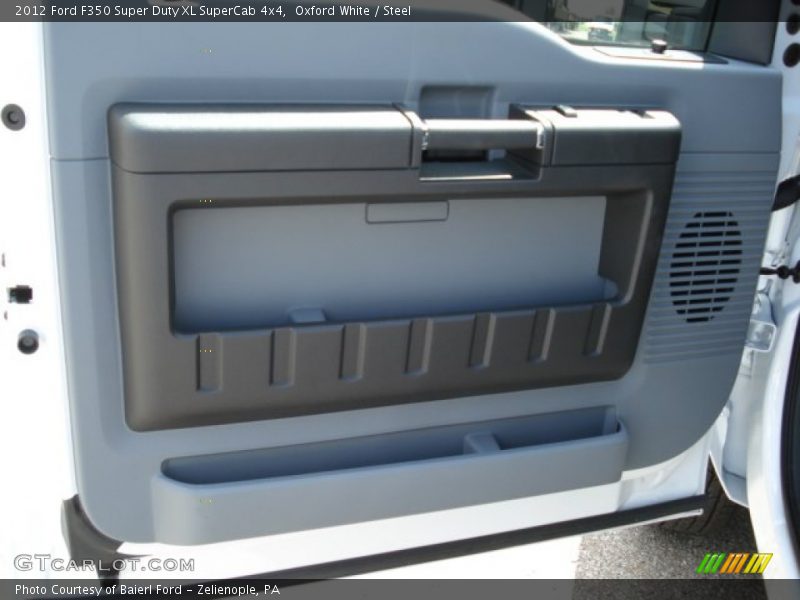 Oxford White / Steel 2012 Ford F350 Super Duty XL SuperCab 4x4