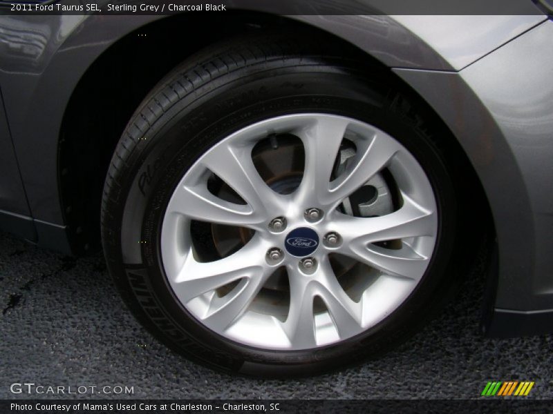 Sterling Grey / Charcoal Black 2011 Ford Taurus SEL