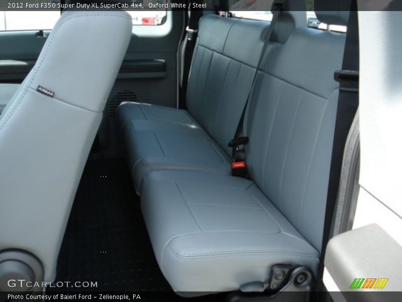 Oxford White / Steel 2012 Ford F350 Super Duty XL SuperCab 4x4