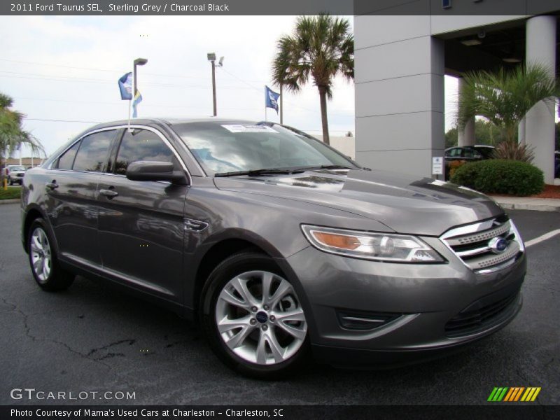 Sterling Grey / Charcoal Black 2011 Ford Taurus SEL