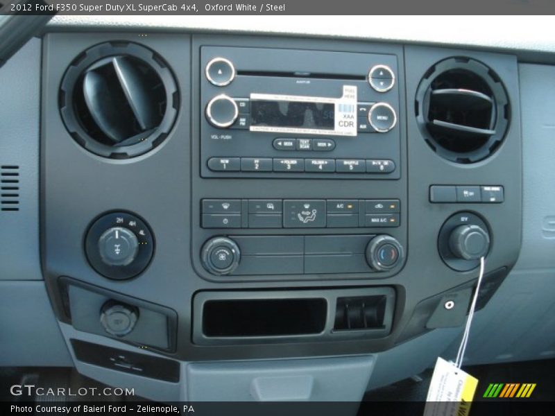 Oxford White / Steel 2012 Ford F350 Super Duty XL SuperCab 4x4