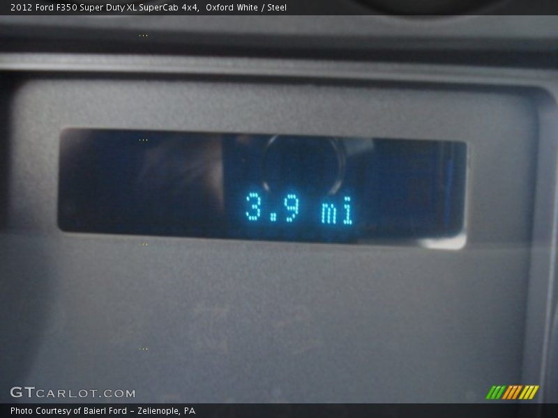Oxford White / Steel 2012 Ford F350 Super Duty XL SuperCab 4x4
