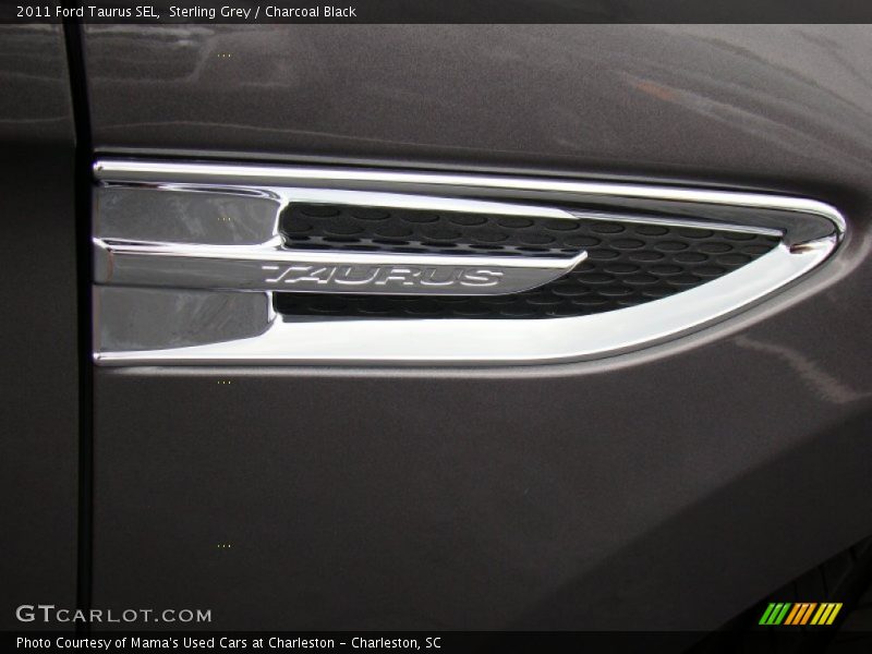 Sterling Grey / Charcoal Black 2011 Ford Taurus SEL