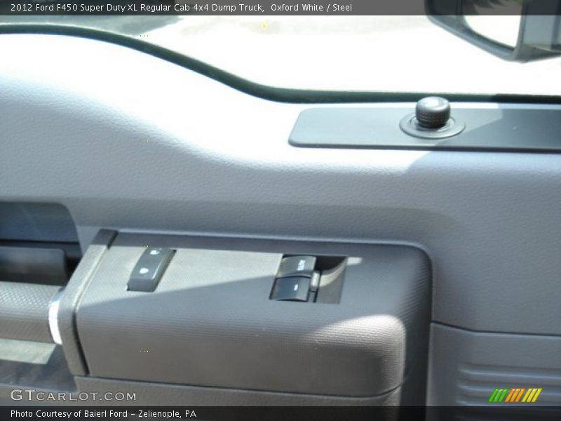 Oxford White / Steel 2012 Ford F450 Super Duty XL Regular Cab 4x4 Dump Truck