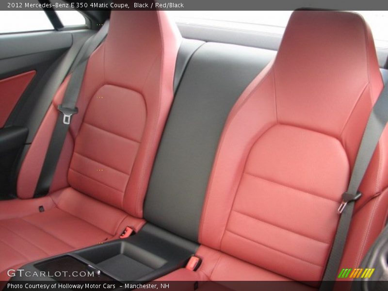 Rear Seat of 2012 E 350 4Matic Coupe
