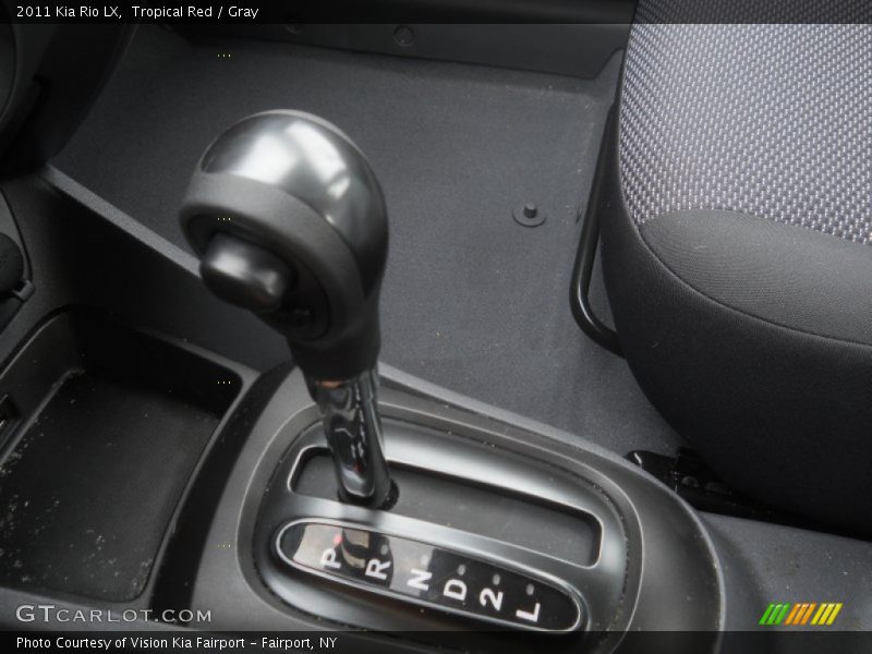 Tropical Red / Gray 2011 Kia Rio LX