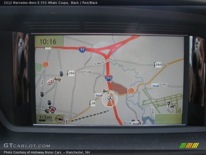 Navigation of 2012 E 350 4Matic Coupe