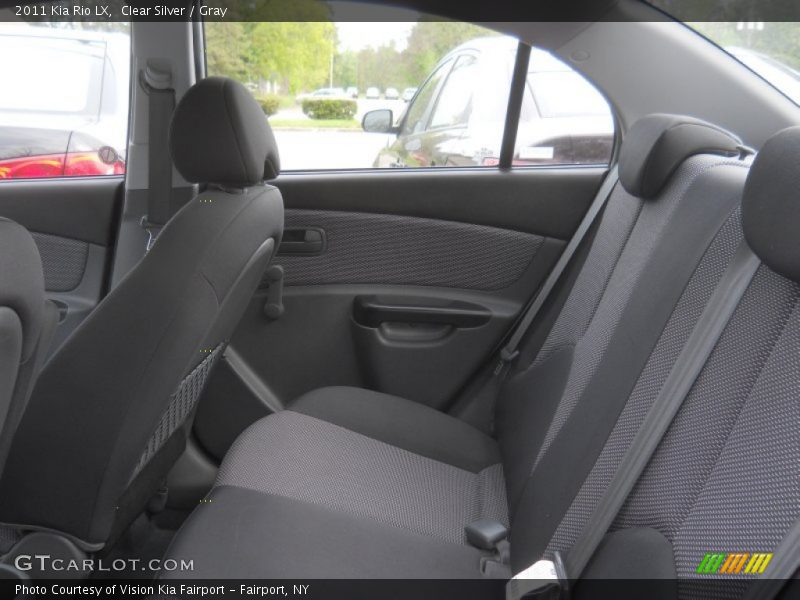 Clear Silver / Gray 2011 Kia Rio LX