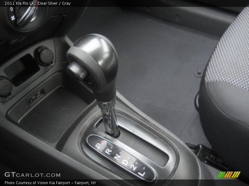 Clear Silver / Gray 2011 Kia Rio LX