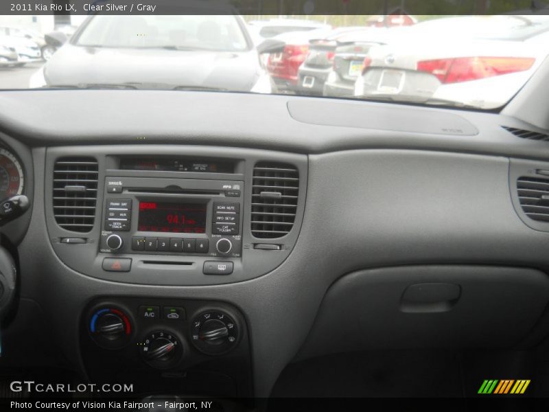 Clear Silver / Gray 2011 Kia Rio LX