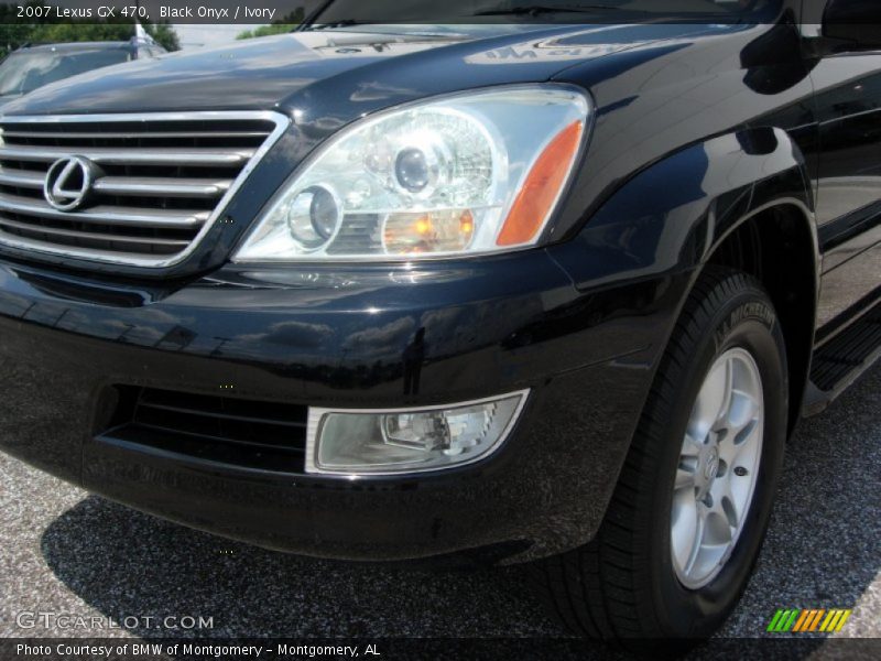 Black Onyx / Ivory 2007 Lexus GX 470