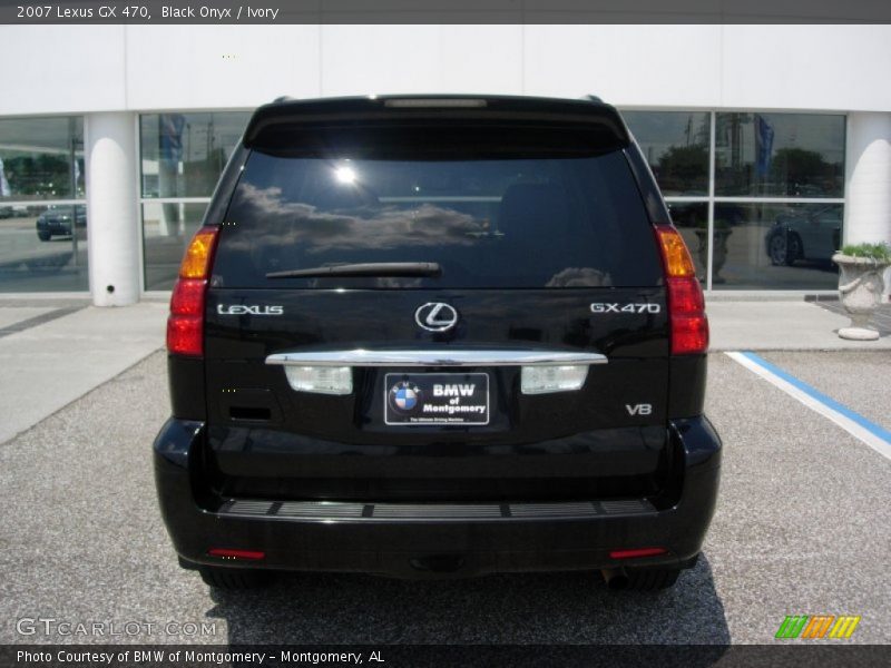 Black Onyx / Ivory 2007 Lexus GX 470