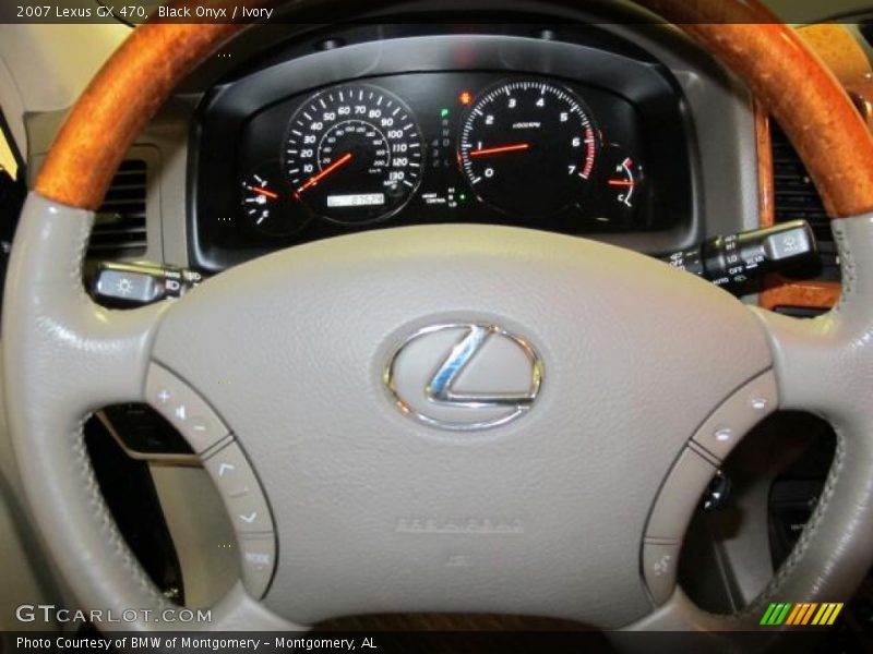 Black Onyx / Ivory 2007 Lexus GX 470