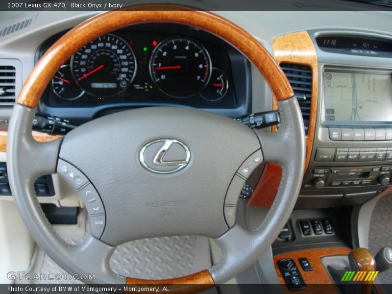 Black Onyx / Ivory 2007 Lexus GX 470