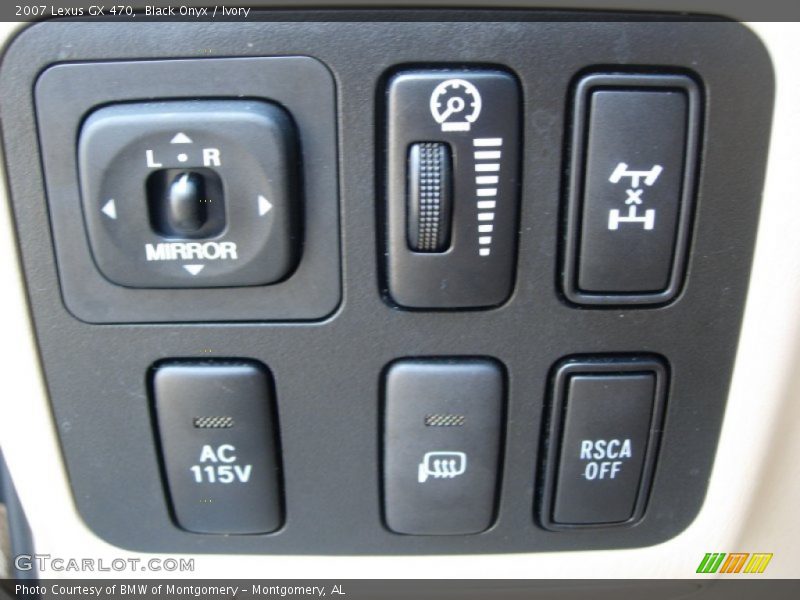 Black Onyx / Ivory 2007 Lexus GX 470