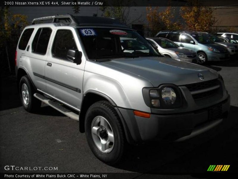 Silver Ice Metallic / Gray 2003 Nissan Xterra XE V6 4x4