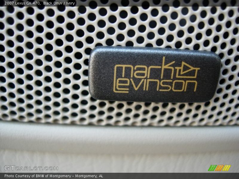Black Onyx / Ivory 2007 Lexus GX 470