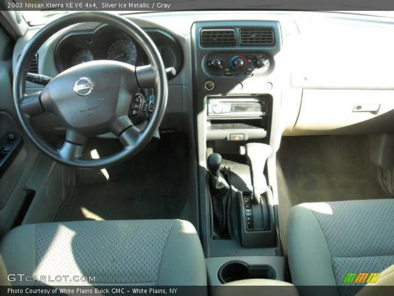 Silver Ice Metallic / Gray 2003 Nissan Xterra XE V6 4x4