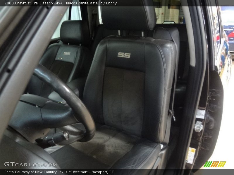 Black Granite Metallic / Ebony 2008 Chevrolet TrailBlazer SS 4x4