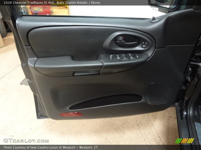 Black Granite Metallic / Ebony 2008 Chevrolet TrailBlazer SS 4x4